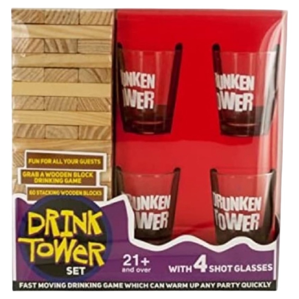 Grab a Piece Tower Drinking
Game